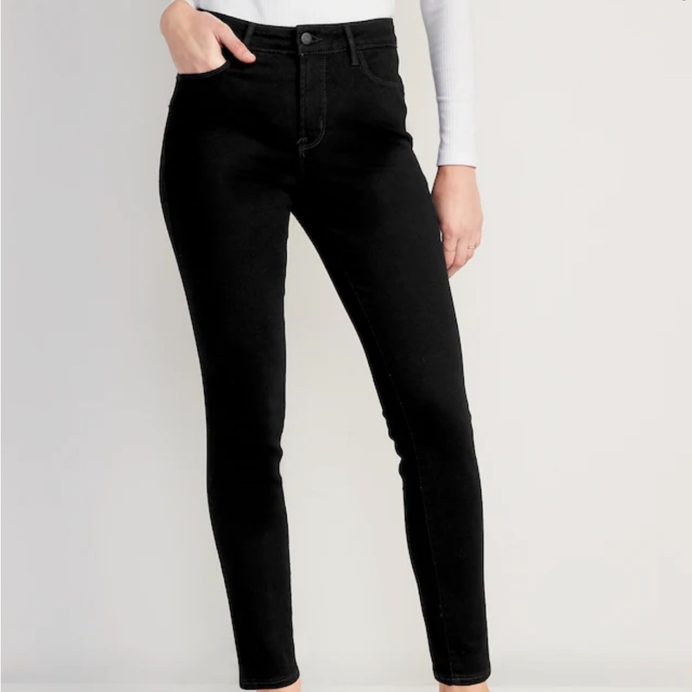 Old Navy High-Rise Power Slim Straight Jeans NWT